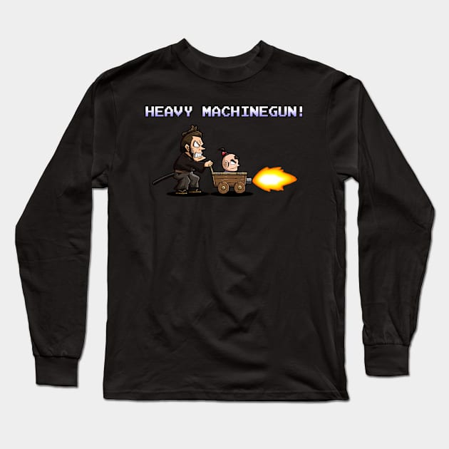 HEAVY MACHINEGUN! Long Sleeve T-Shirt by HiROT0